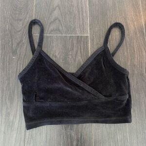 SOFT BLACK BRA TOP